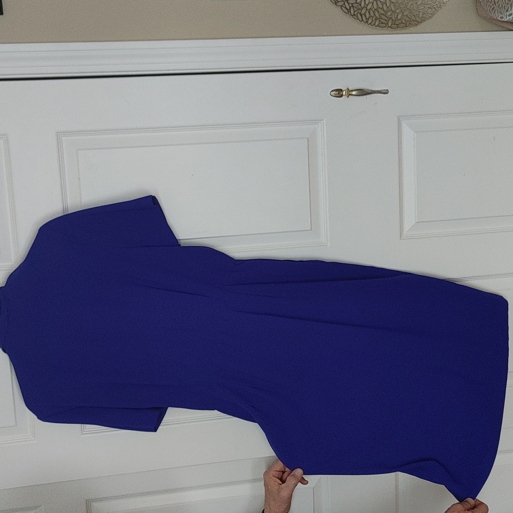 Liz Claiborne Royal Blue Midi Dress - Picture 3 of 3